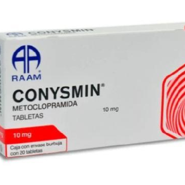 Conysmin(Metoclopramida)10 Mg Caja con 20 Tabletas