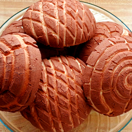 Concha Sabor Chocolate.
