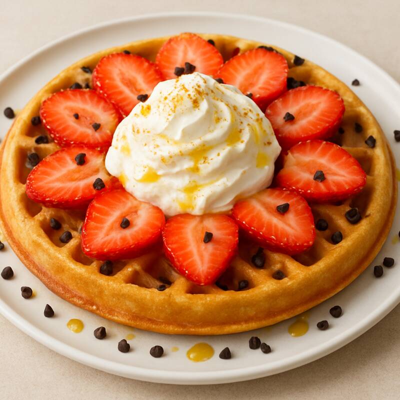 Waffle Fresa