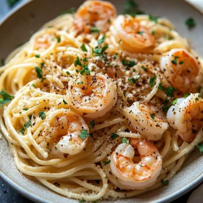Pasta Camarones