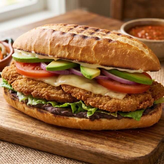 Torta de Milanesa Pollo