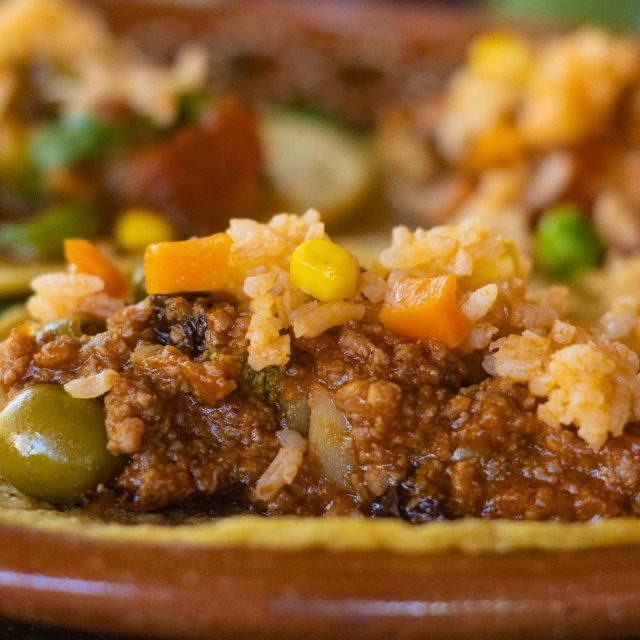 Taco de Guisado Picadillo