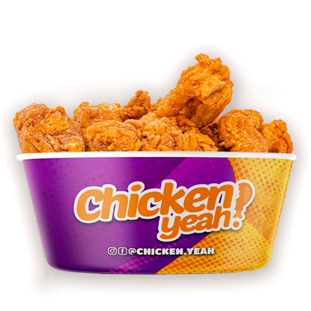 Crocantes tiras de frango (6 a 8 unidades) ou deliciosas coxinhas da asa (7 a 9 pedaços), servidas com 70g do molho que você escolher.