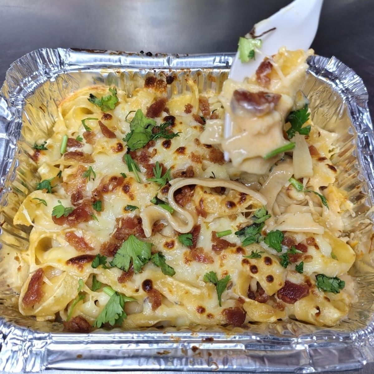 Pasta Fetuccini al Chipotle Casera