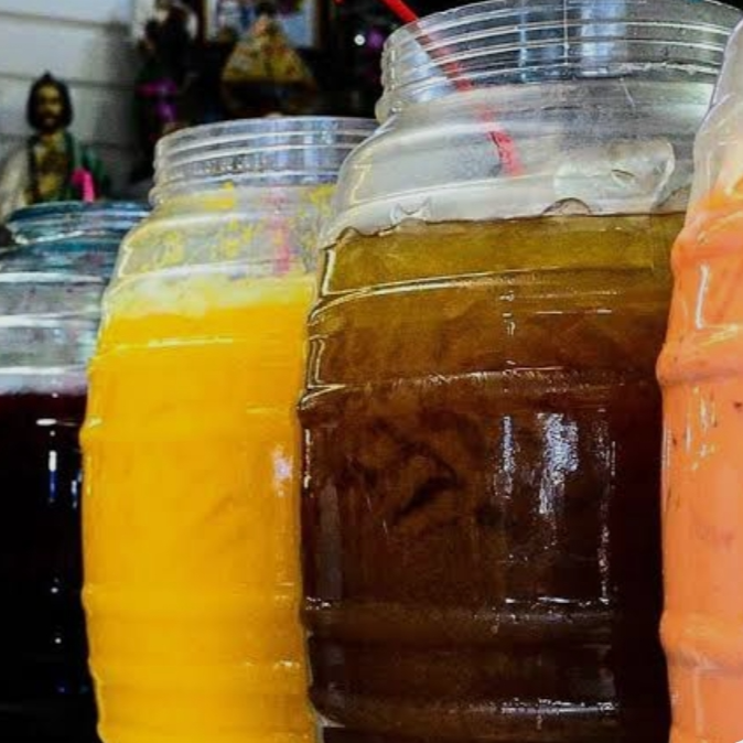 Aguas frescas frutales