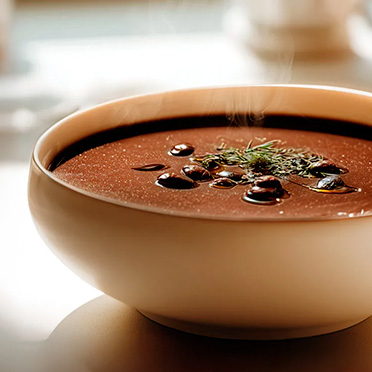 Nosso Caldo de Feijão combina o sabor marcante do feijão preto com legumes, macarrão fusilli e especiarias, criando uma sopa cremosa, rica em fibras e perfeita para aquecer os dias frios. Tudo isso em uma receita 100% vegetal, sem conservantes e pronta em minutos. Vegano e sem conservantes artificiais. Alto teor de fibras. Pronto em 10 minutos – é só aquecer. Sabor defumado e reconfortante. Uma opção nutritiva, prática e deliciosa pra quem ama comfort food com um toque brasileiro! Atenção: produto congelado, pronto para consumo. Descongele no micro-ondas em apenas 10 minutos e está pronto. Gostoso, prático e sem conservantes!
