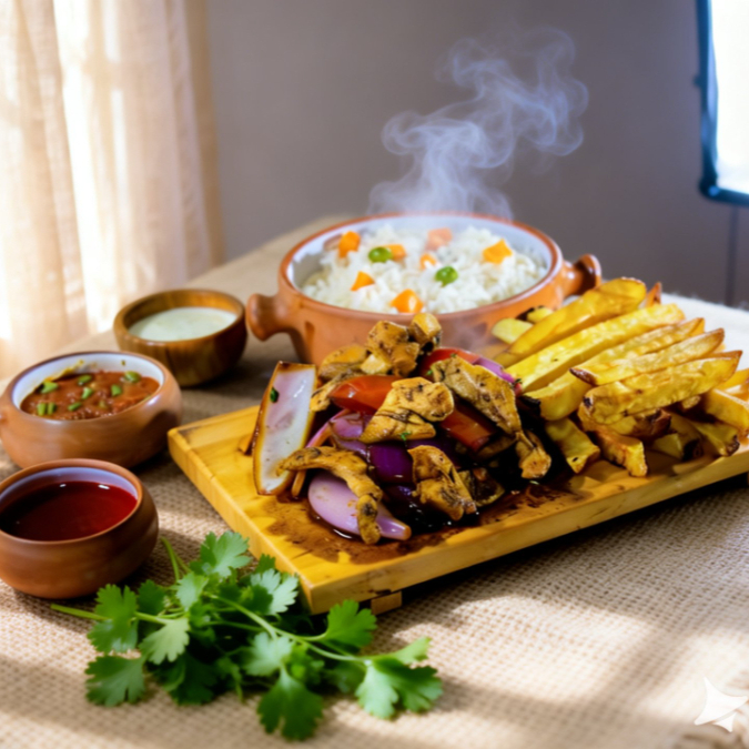 Pollo Saltado Criollo