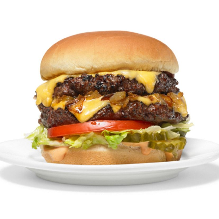 Hamburguesa Hulk con Papas