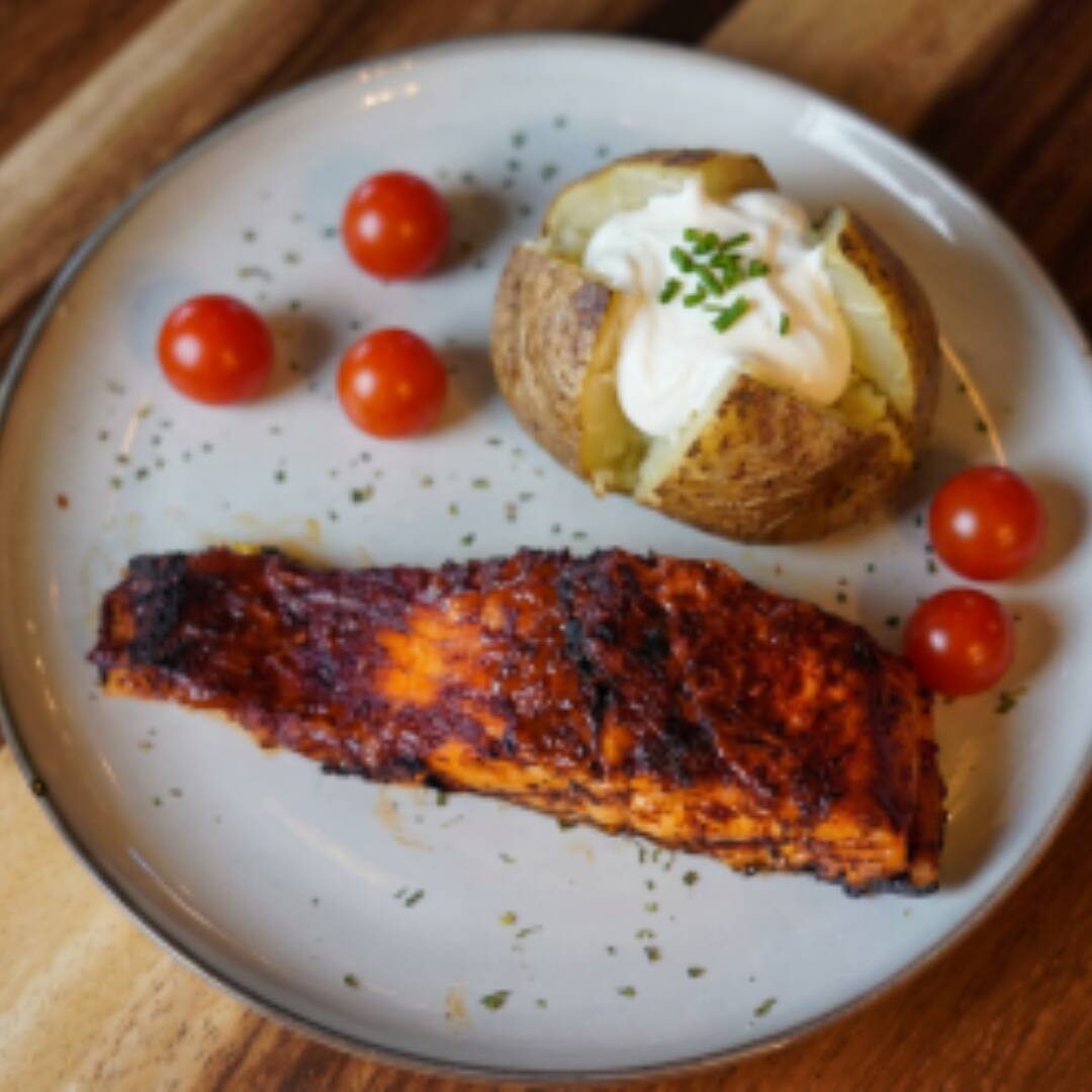 Salmón Zarandeado