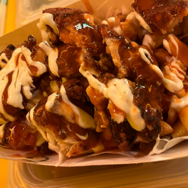 Crunchy Papas y Pollo