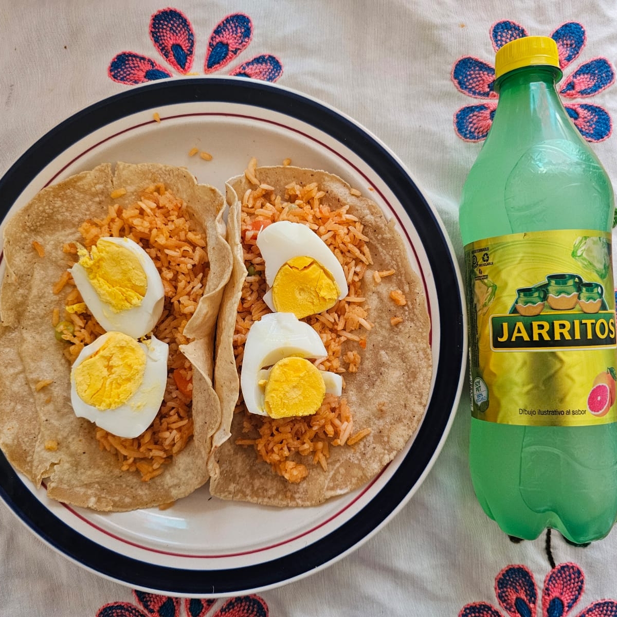 Taco Acorazado de Huevo Duro con Jarrito 600ml