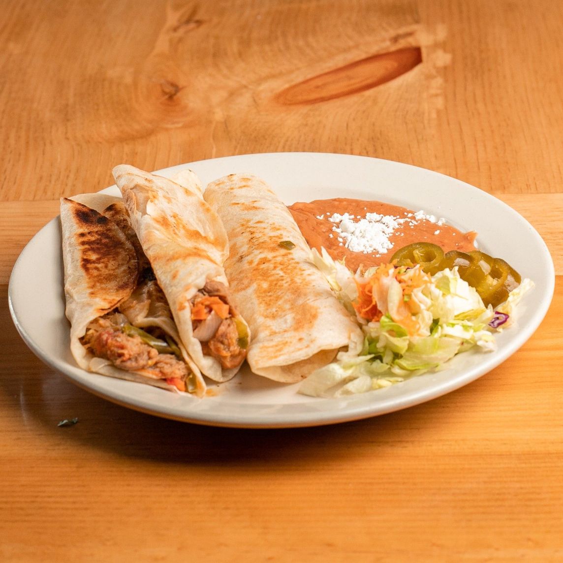 Burritos de machaca