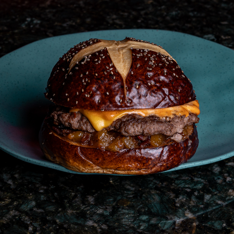 Burger Dom Aloha Sencilla Prom