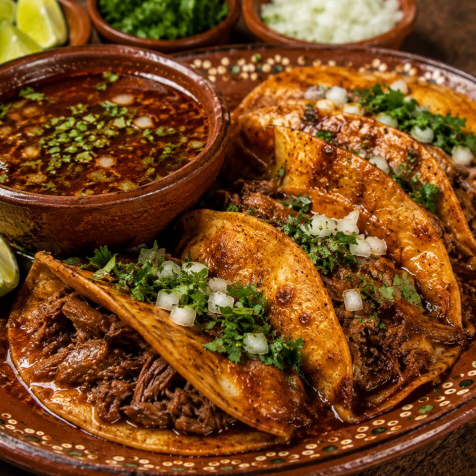 Taco de Barbacoa Dorado