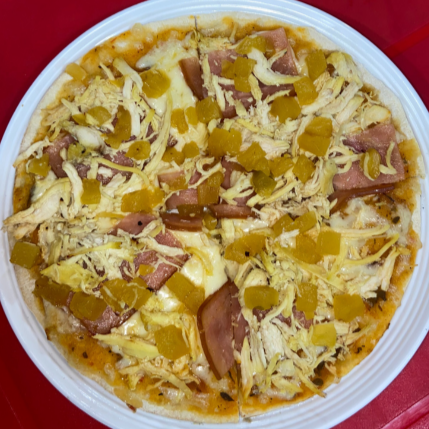 2x1 Pizza Hawaiana - Pollo  20 Cm