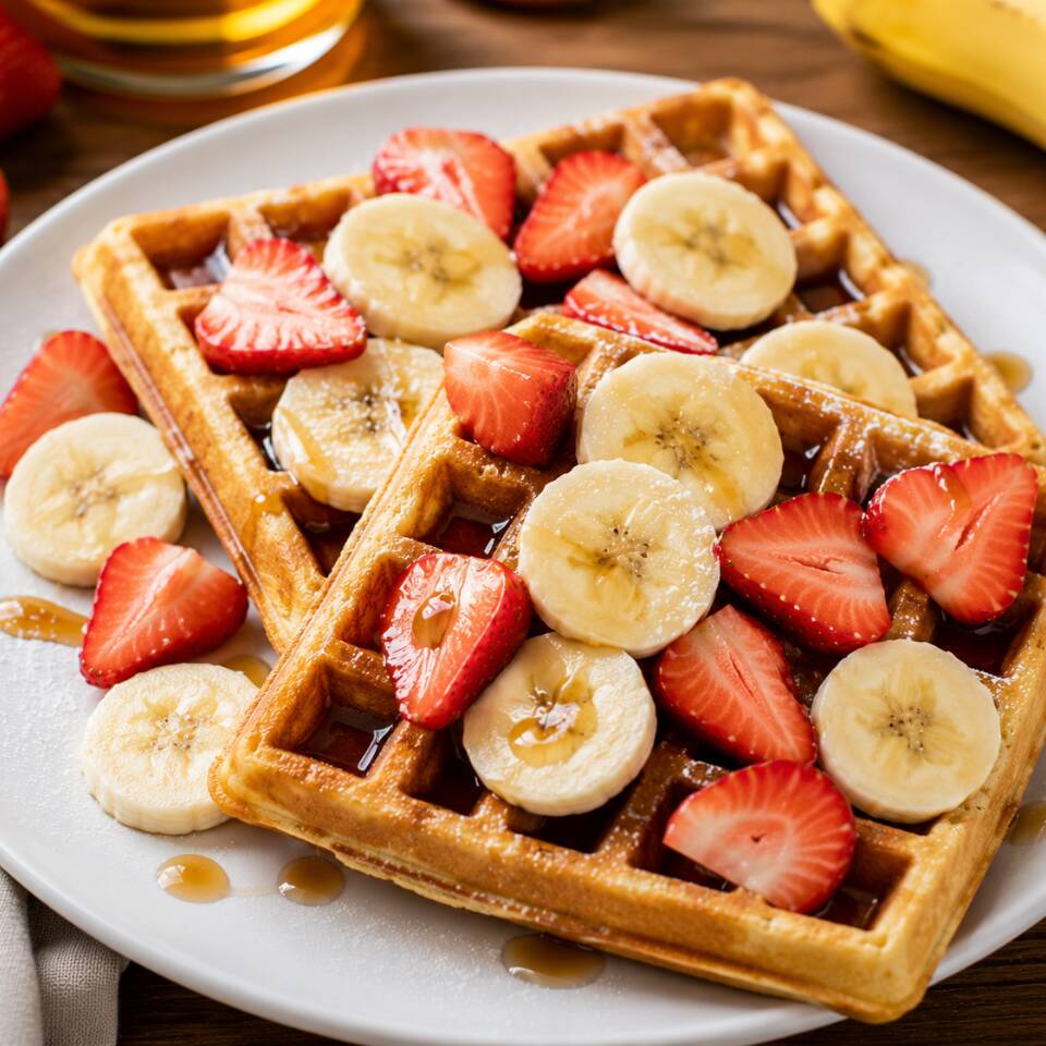 Waffles Frutos Rojos