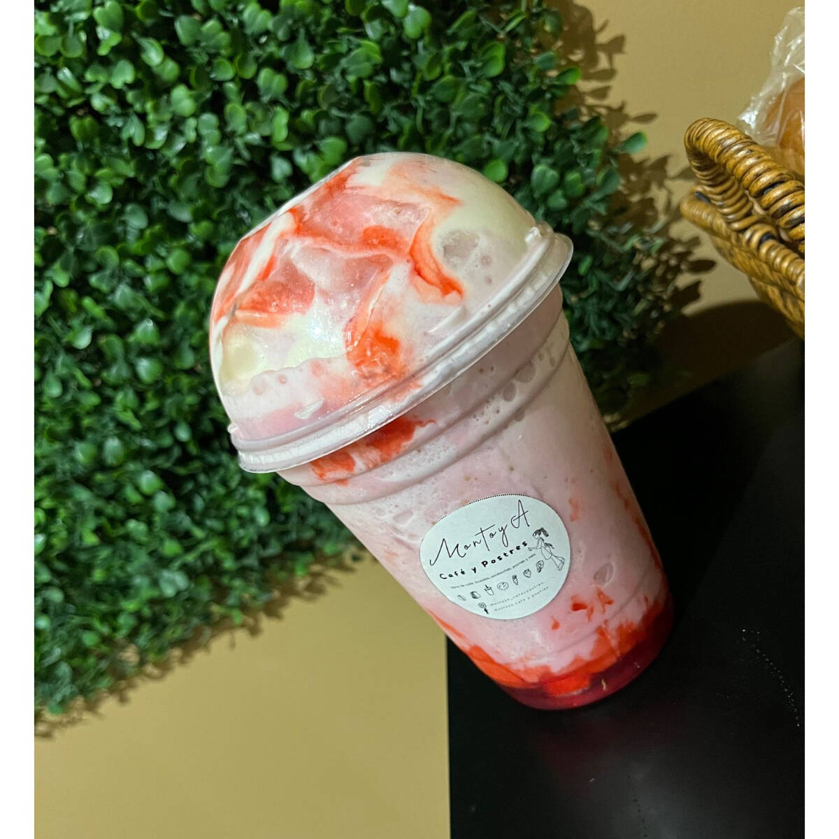 Frappe de Fresa 16 Oz