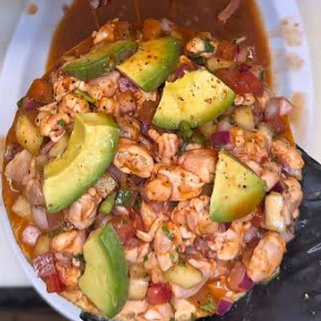 Tostada de Aguachile