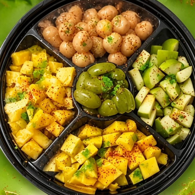 charola 5 frutas