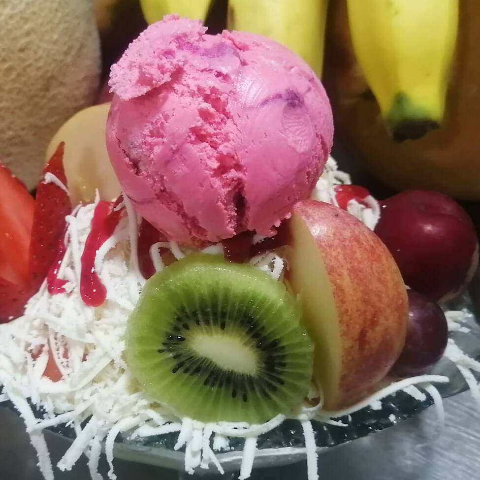 Ensalada Junior con Helado