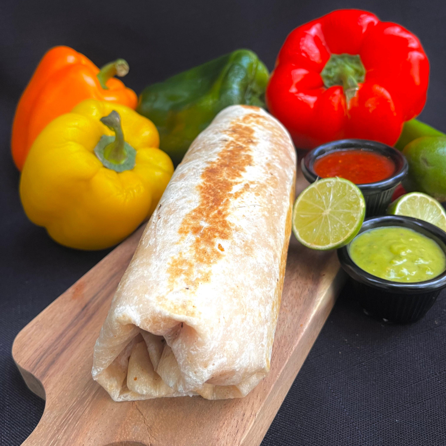 Burrito con barbacoa