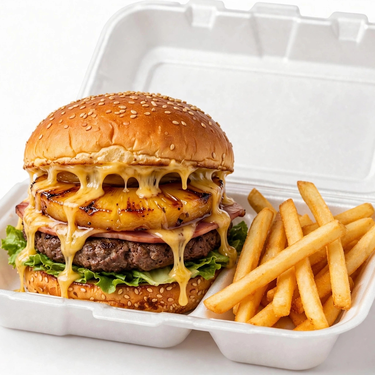 Hamburguesa Hawaiana