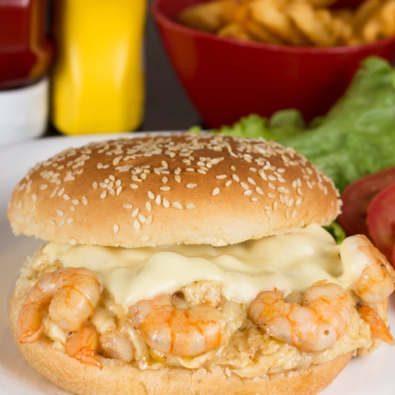 Hamburguesa Gourmet Camarón