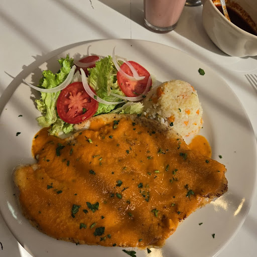 Filete de pescado al chile ajo