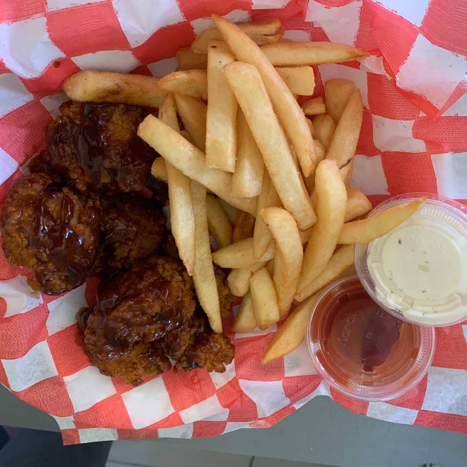Boneless de BBQ