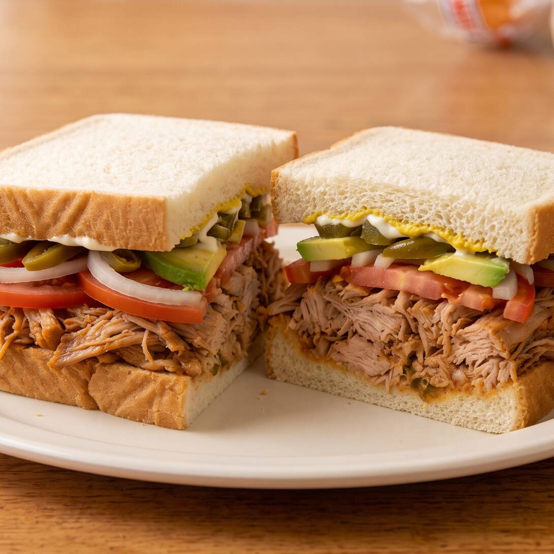 Sándwich de Pierna