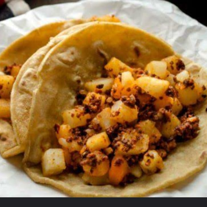 Papa con Longaniza