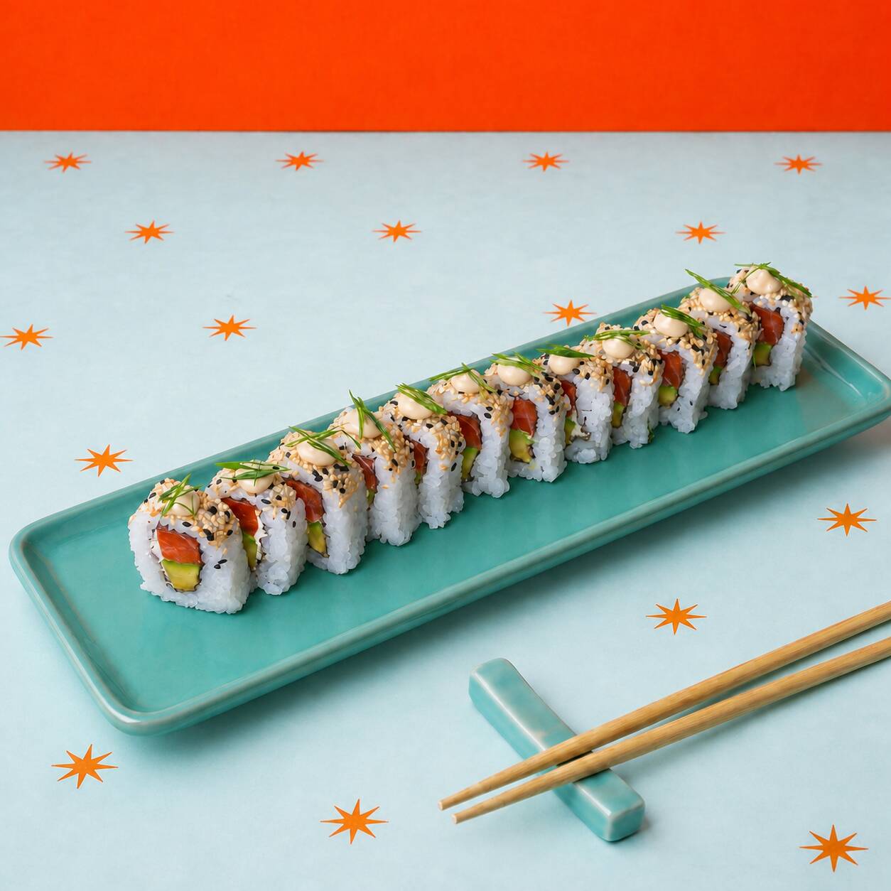 12 Bocados Sushi Philadelphia Fantasy
