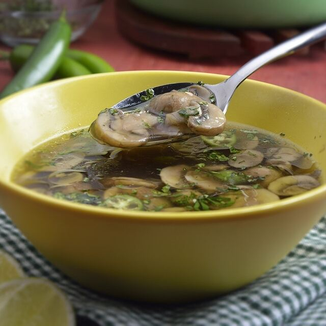 Sopa Champiñones
