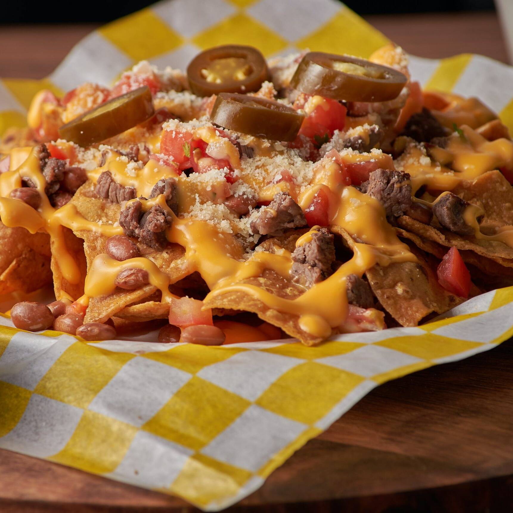 Nachos con Arrachera