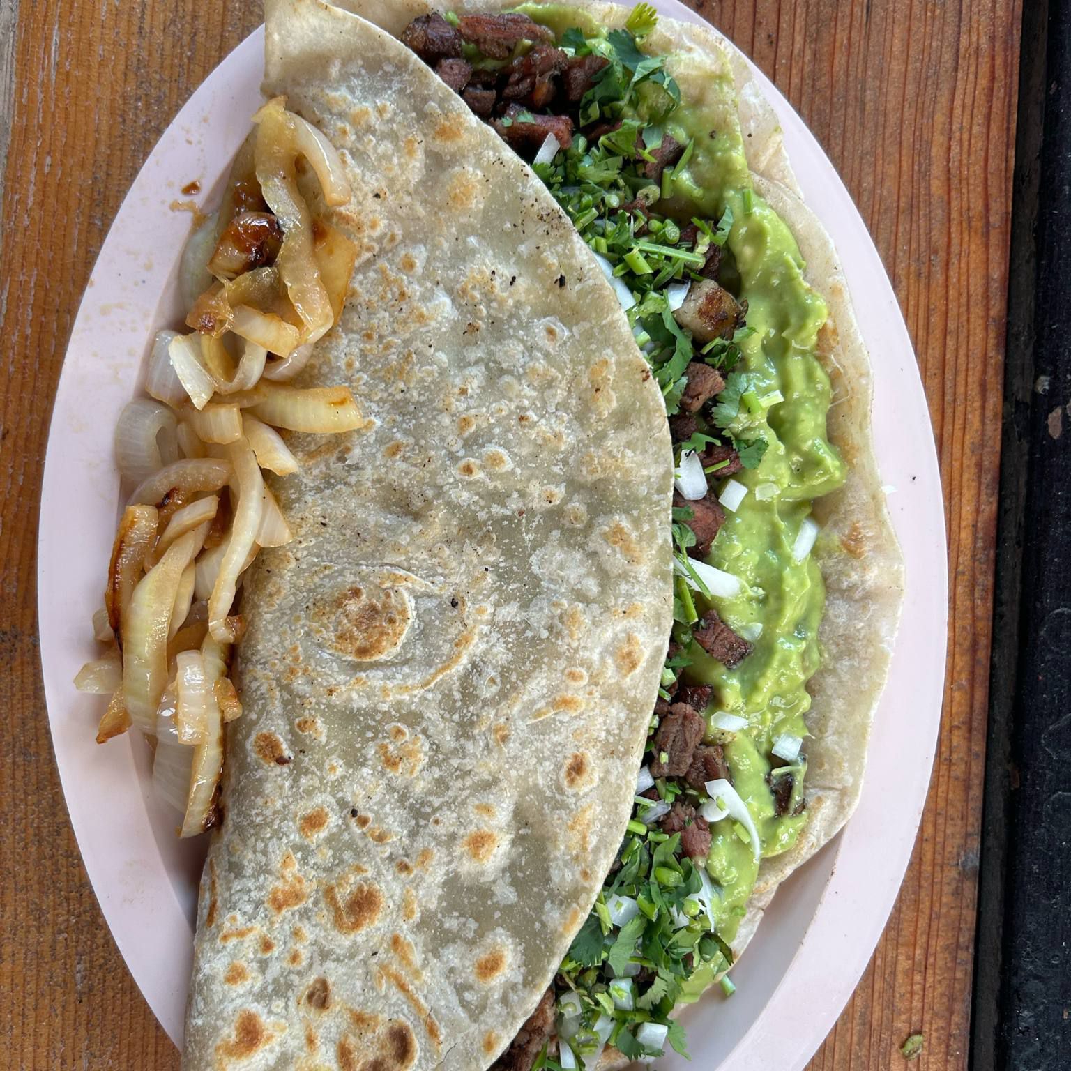 Pirata Especial de Bisteck Con Guacamole