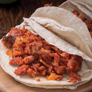 Taco de Chorizo