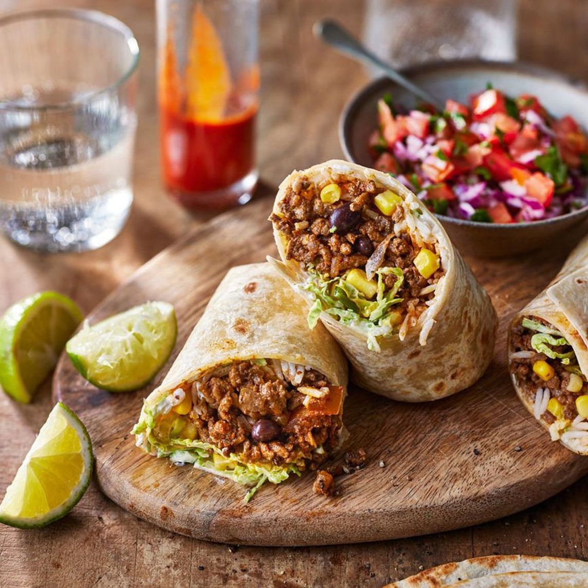 Burrito Milanesa de Pollo 90 Gramos + Refresco lat