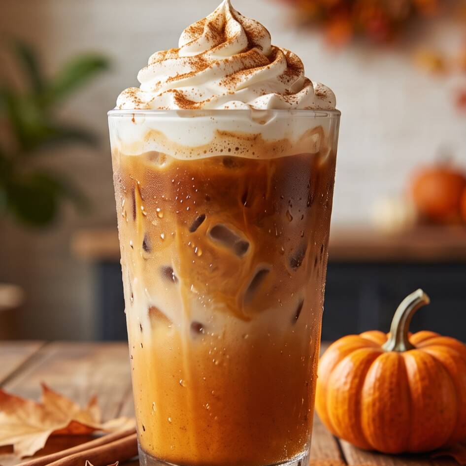 ICED PUMPKIN SPICE LATTE