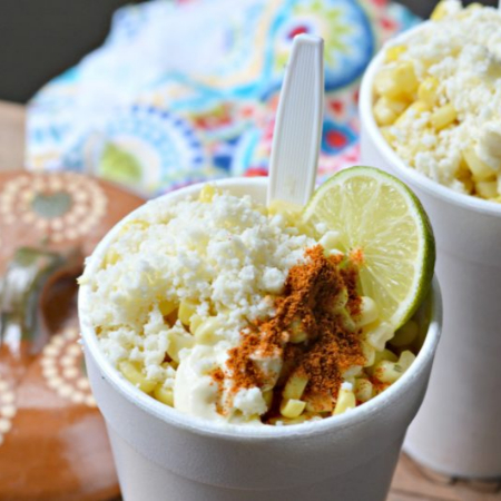 Elote en Vaso Grande