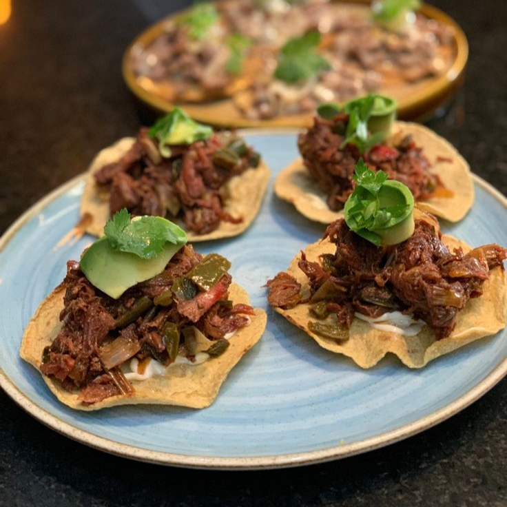 Tostada Arrachera