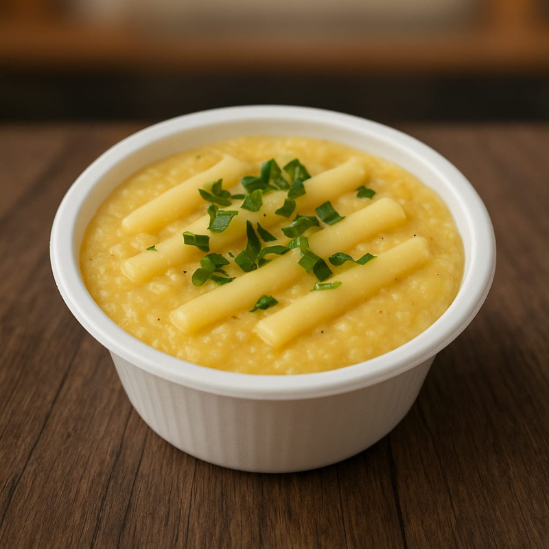 Leve 2 unidades e aproveite esse desconto sensacional! Batata assada recheada com calabresa temperada e cremosa camada de Catupiry Original. Ingredientes: batata, margarina, Catupiry, calabresa, muçarela, cebolinha. Alérgenos: contém lactose. (Aprox. 500g)