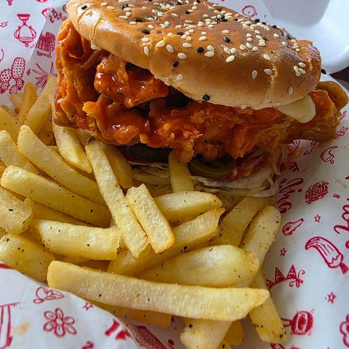 Chicken burger