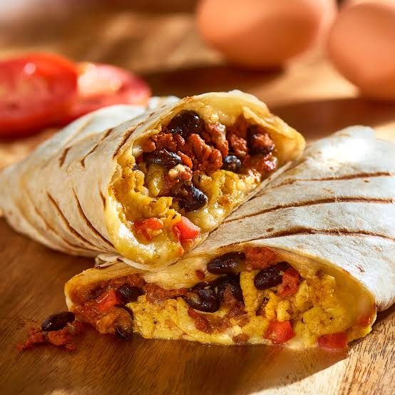 Burrito de Huevo con Chorizo