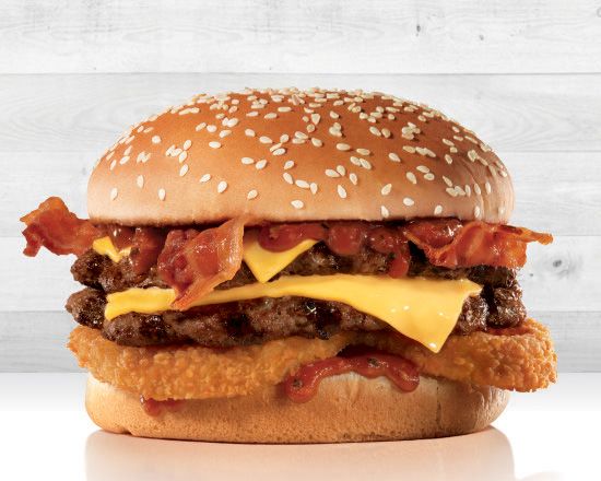 Double Western Bacon Cheeseburger