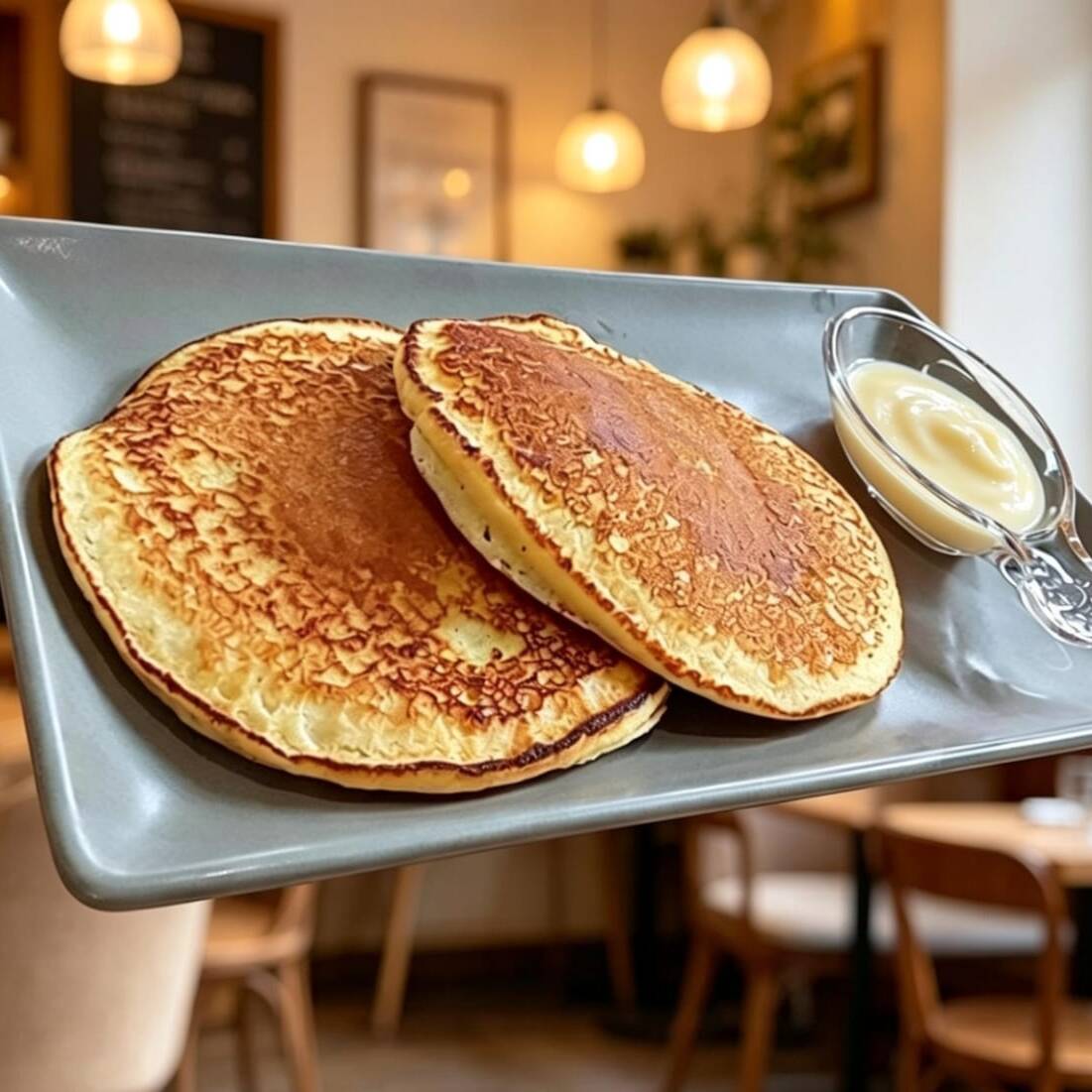 Hot Cakes Pza. (con Lechera)