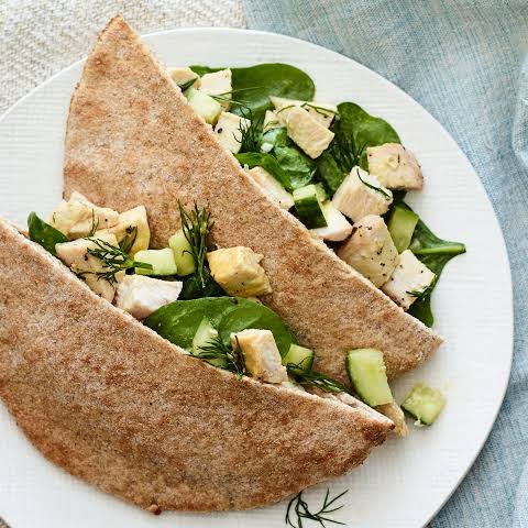 Honey Mustard Chicken Pita