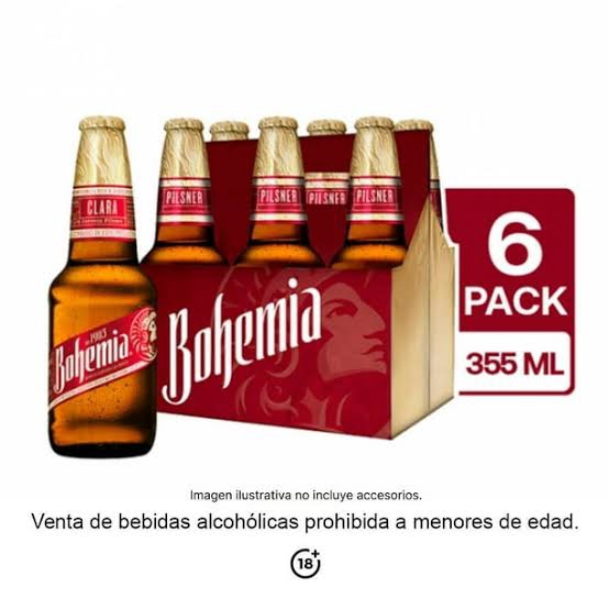 Bohemia Clasica Vidrio 355 ML