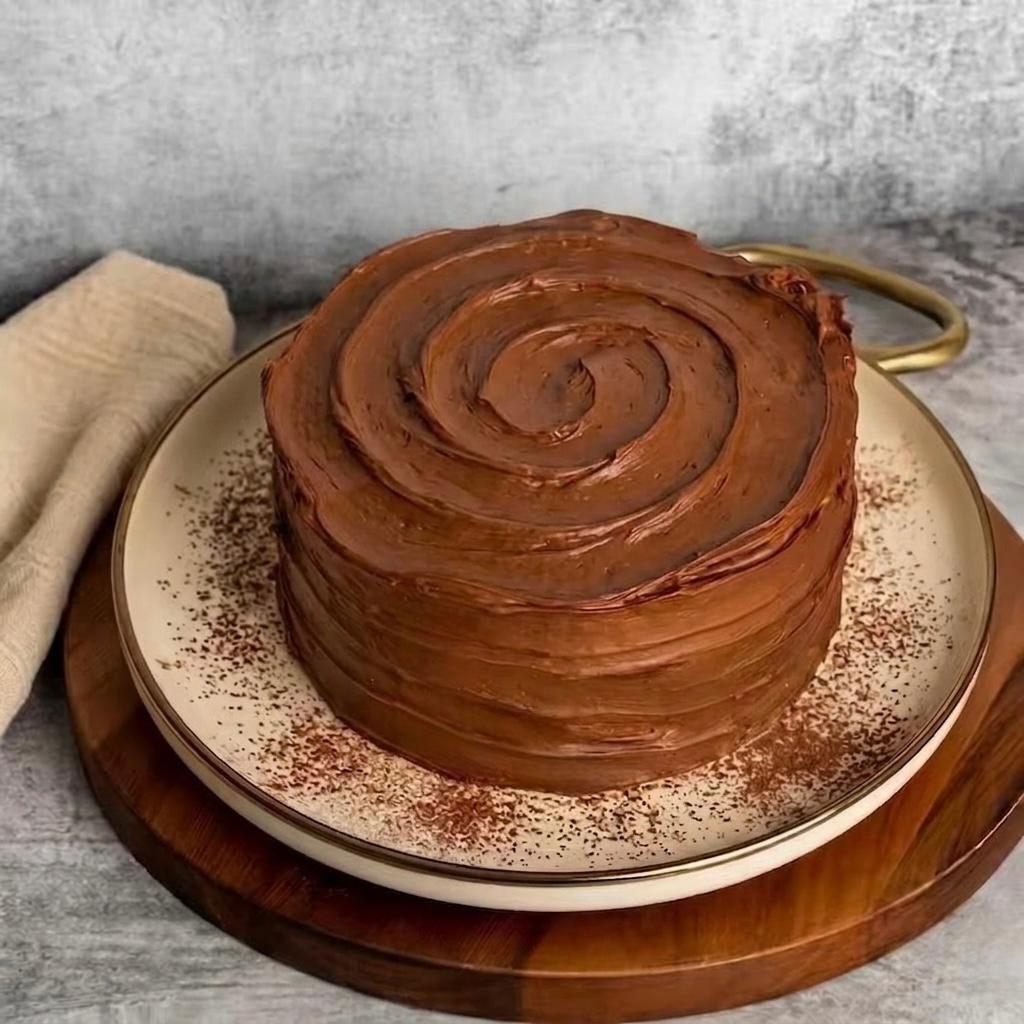 Pastel De Chocolate Y Café 6 Porciones