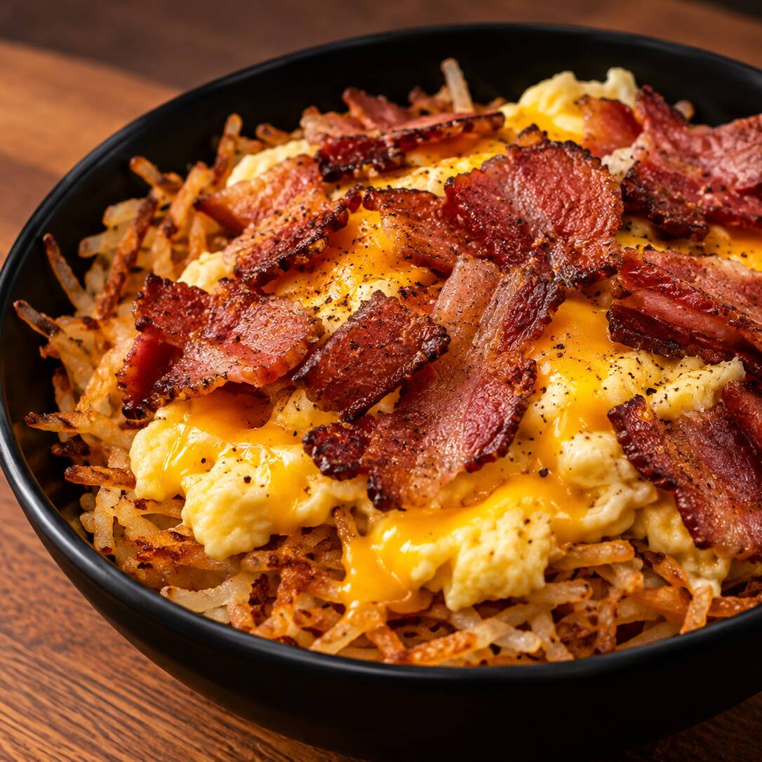 Waffle Breakfast Bowl