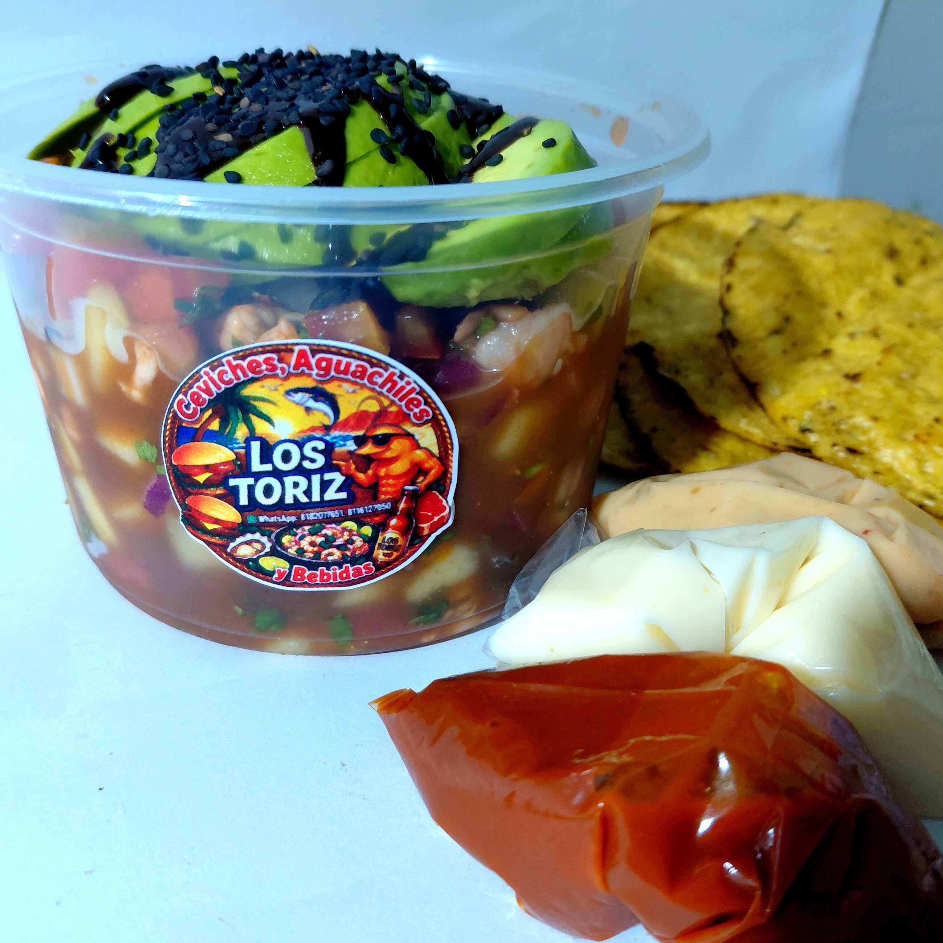 Medio Litro de Ceviche de Camarón